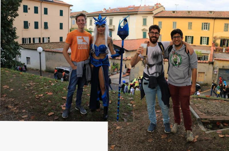 La domenica a Lucca.